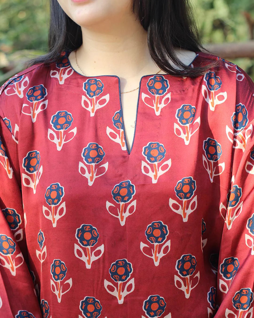 Ziya Co-ord Set – Skin Printed (2-Piece)